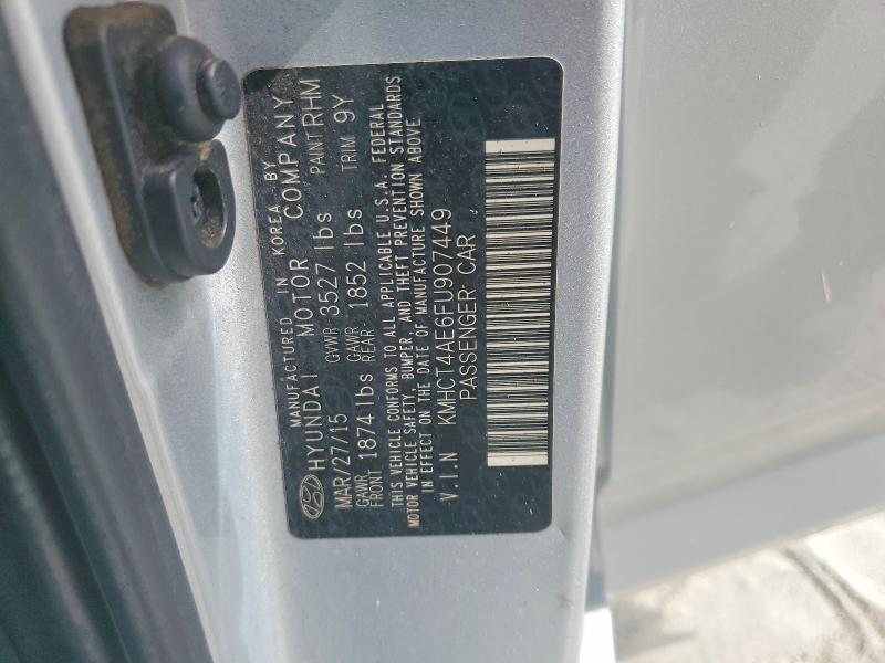 Продажа на аукционе авто 2015 Hyundai Accent, vin: KMHCT4AE6FU907449, номер лота: 59687726