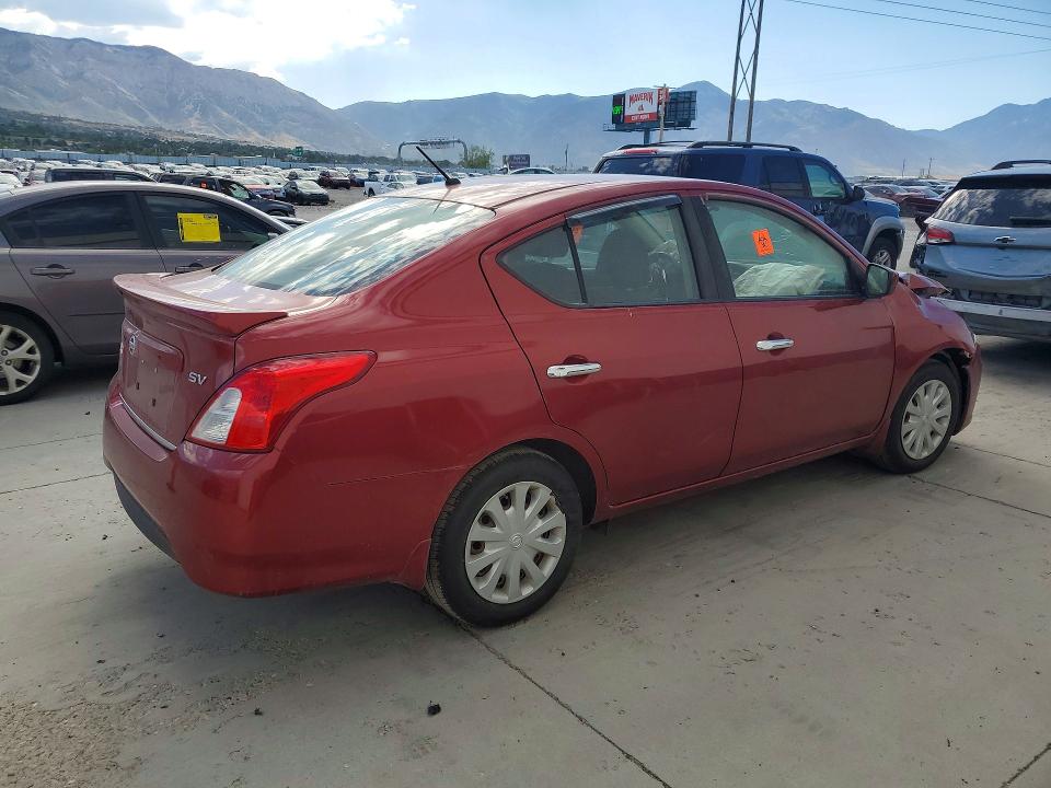 60025346 :رقم المزاد ، 3N1CN7AP8GL916167 vin ، 2016 Nissan Versa مزاد بيع