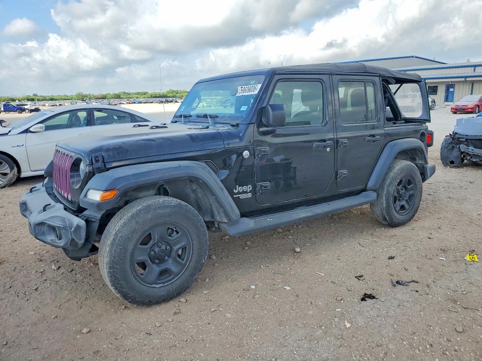 Продаж на аукціоні авто 2018 Jeep Wrangler Unlimited, vin: 1C4HJXDN6JW296221, номер лоту: 59609006