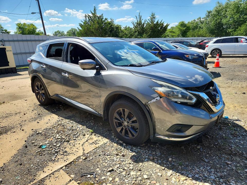 60134796 :رقم المزاد ، 5N1AZ2MH3JN138119 vin ، 2018 Nissan Murano مزاد بيع