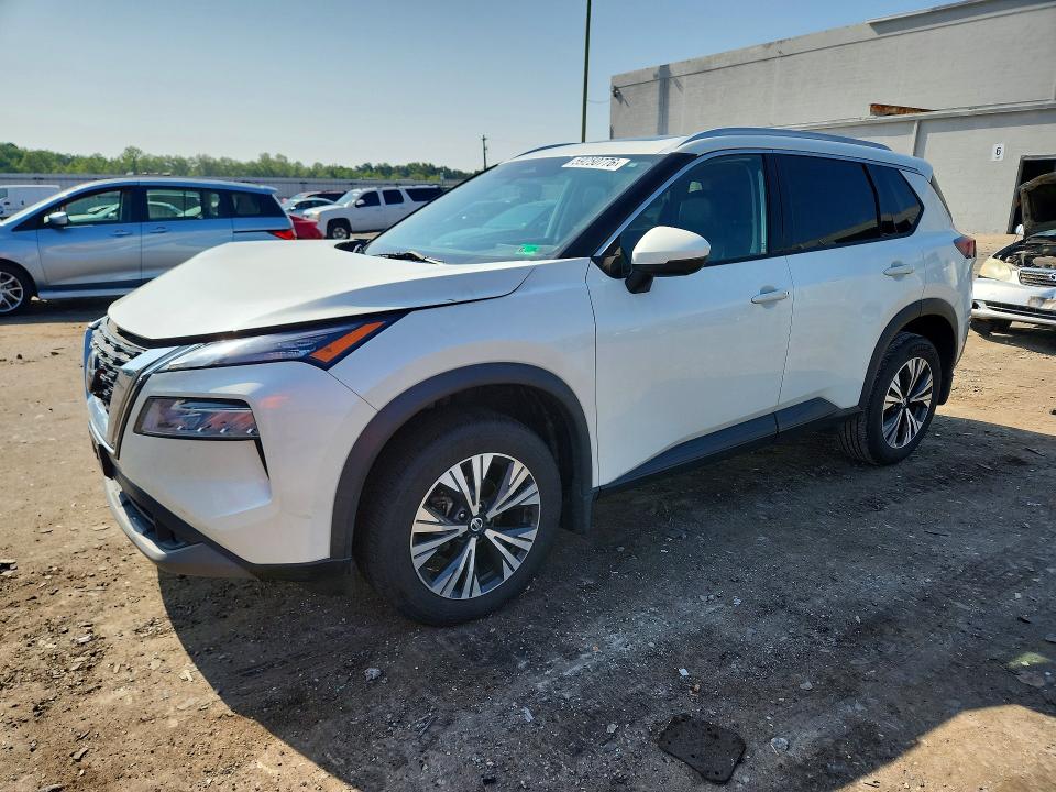 59250776 :رقم المزاد ، 5N1AT3BB2MC733288 vin ، 2021 Nissan Rogue مزاد بيع