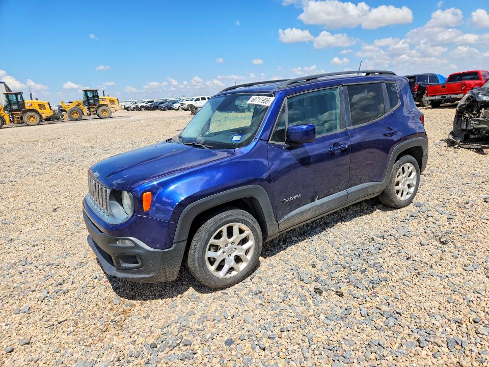 Auction sale of the 2016 Jeep Renegade, vin: ZACCJABT8GPC95604, lot number: 60717906