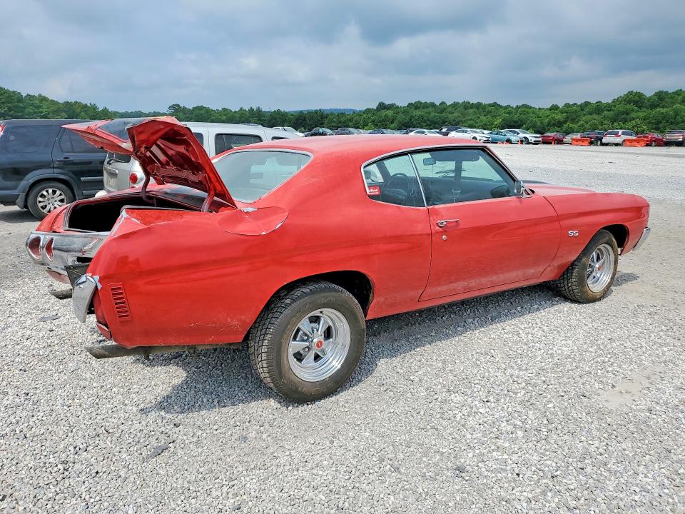 59716746 :رقم المزاد ، 136371K243228 vin ، 1971 Chev Chevelle مزاد بيع
