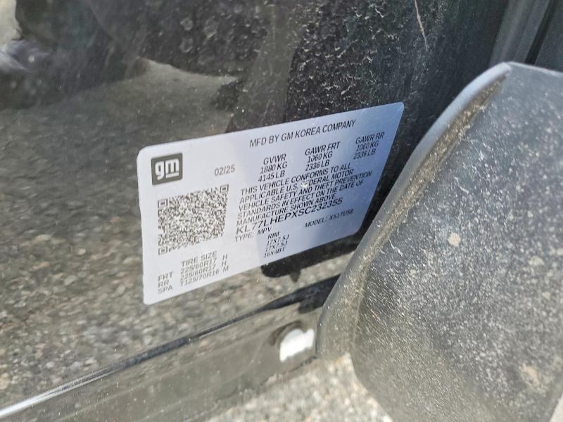 Продаж на аукціоні авто 2025 Chevrolet Trax, vin: KL77LHEPXSC232355, номер лоту: 60589776