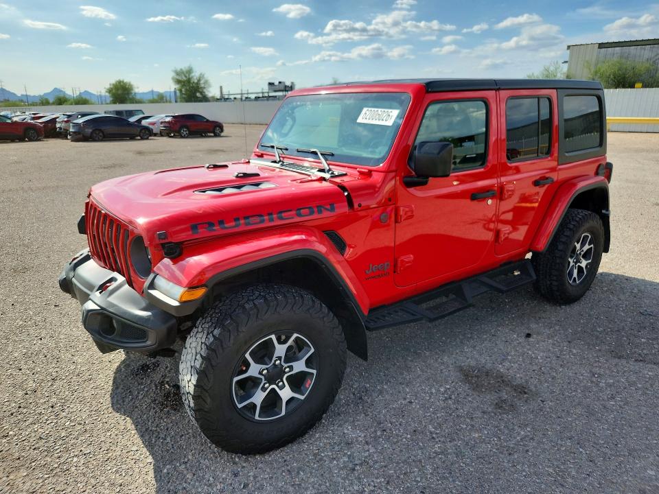 Продажа на аукционе авто 2022 Jeep Wrangler Unlimited, vin: 1C4HJXFG2NW213887, номер лота: 62006026
