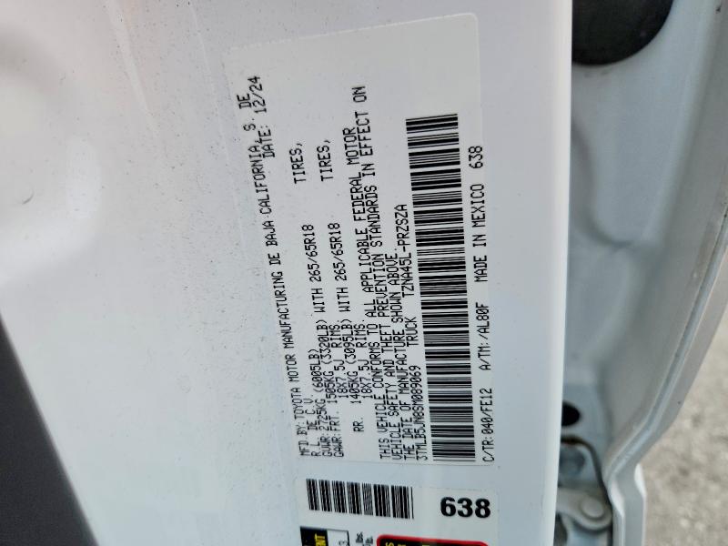 2025 Toyota Tacoma მანქანა იყიდება აუქციონზე, vin: 3TMLB5JN8SM089069, აუქციონის ნომერი: 62613216