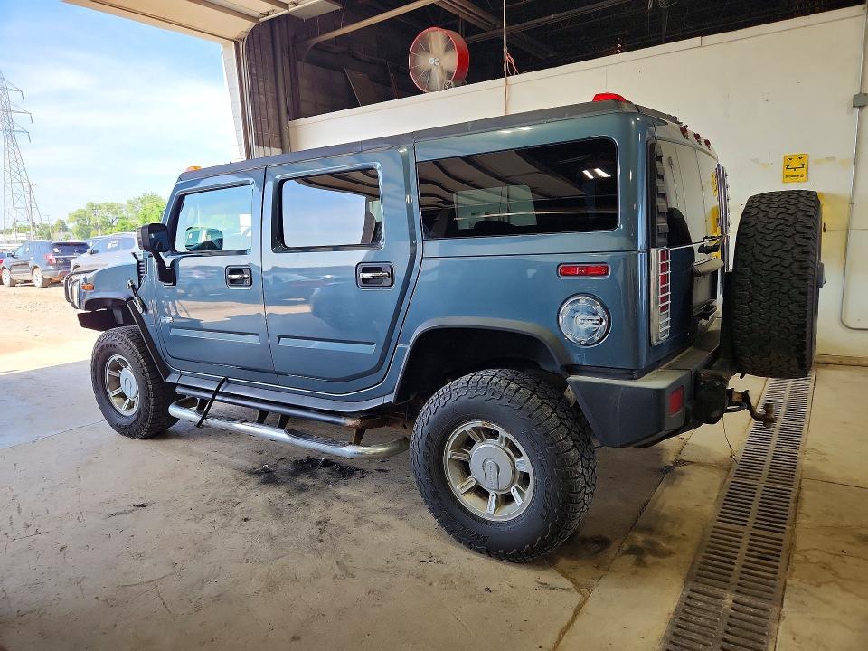 60331176 :رقم المزاد ، 5GRGN23U45H124158 vin ، 2005 Hummer H2 مزاد بيع