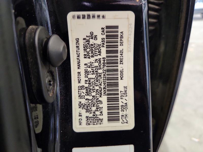Продаж на аукціоні авто 2010 Toyota Corolla, vin: 1NXBU4EE2AZ278848, номер лоту: 60677656