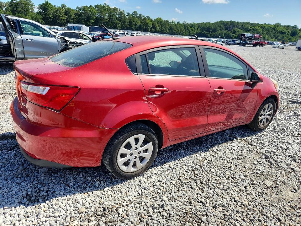 2017 Kia Rio მანქანა იყიდება აუქციონზე, vin: KNADM4A33H6015555, აუქციონის ნომერი: 62001916