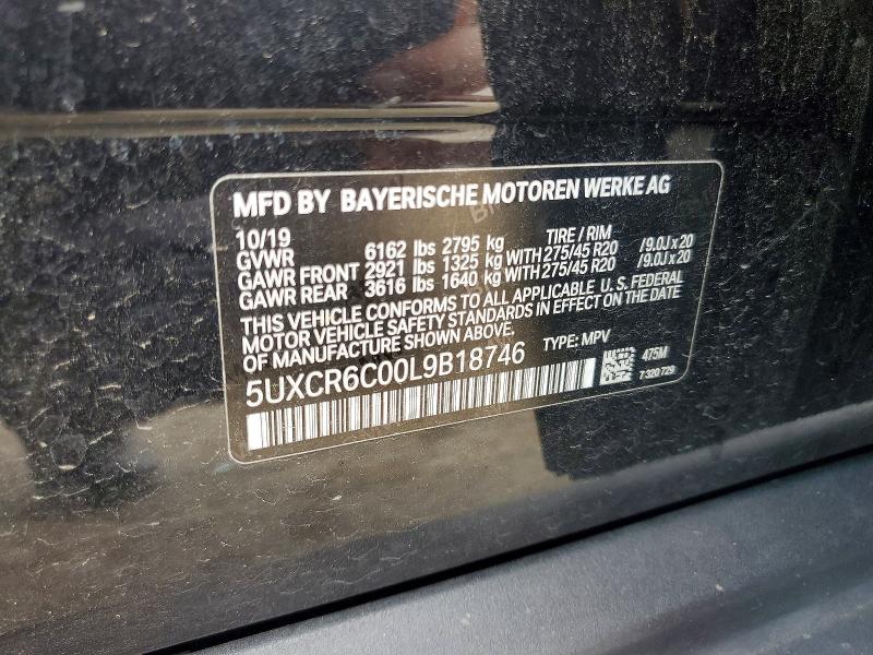 Aukcja sprzedaży 2020 Bmw X5, vin: 5UXCR6C00L9B18746, numer aukcji: 62780526