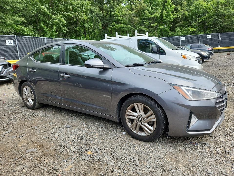 2019 Hyundai Elantra მანქანა იყიდება აუქციონზე, vin: 5NPD84LFXKH485545, აუქციონის ნომერი: 61319206
