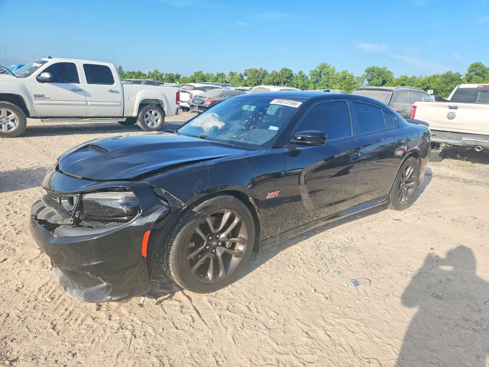 59873166 :رقم المزاد ، 2C3CDXGJ9NH191725 vin ، 2022 Dodge Charger مزاد بيع
