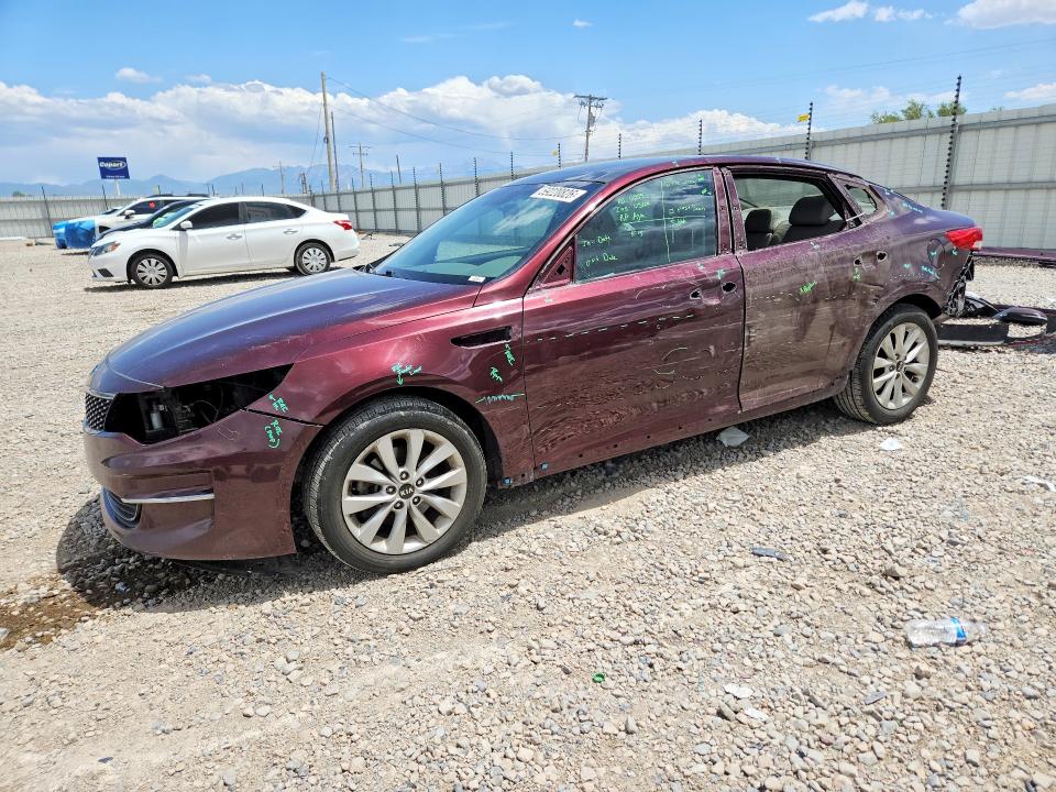 Продажа на аукционе авто 2016 Kia Optima, vin: 5XXGU4L35GG110115, номер лота: 59220826