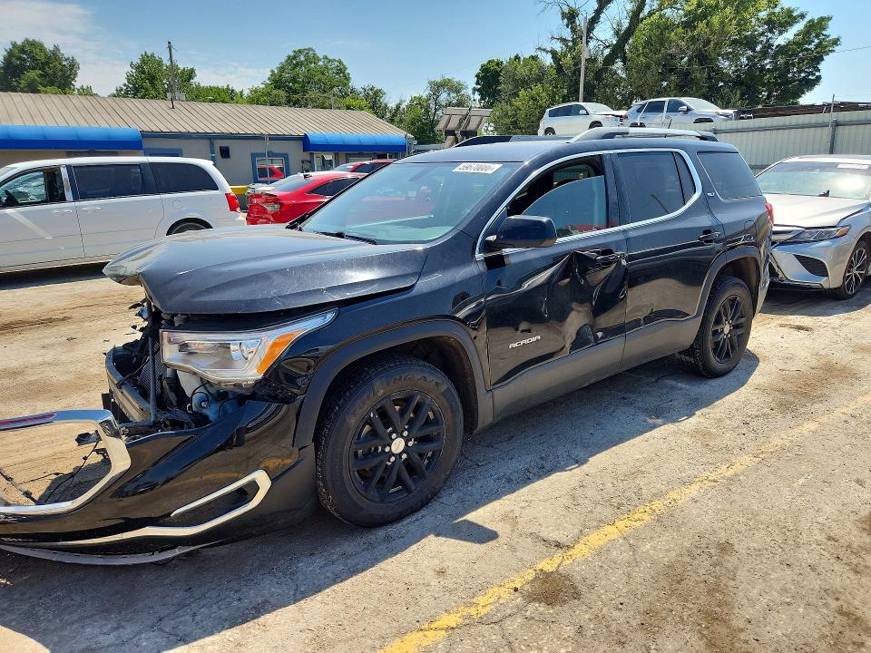 59670086 :رقم المزاد ، 1GKKNULS8JZ183650 vin ، 2018 Gmc Acadia مزاد بيع