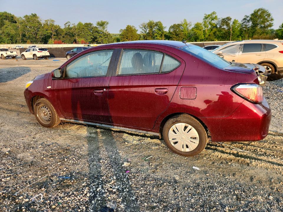 61955756 :رقم المزاد ، ML32FUFJ8NHF06706 vin ، 2022 Mitsubishi Mirage مزاد بيع