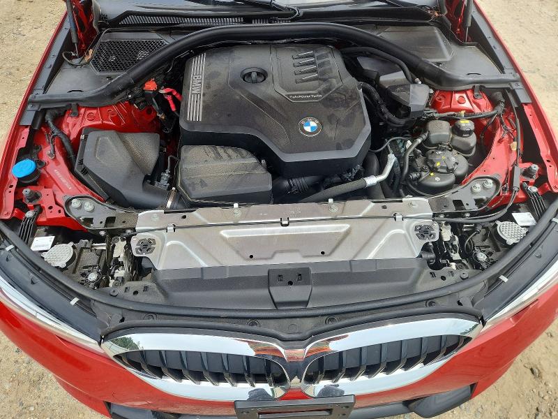 2022 Bmw 330xi მანქანა იყიდება აუქციონზე, vin: 3MW5R7J0XN8C38564, აუქციონის ნომერი: 61859606
