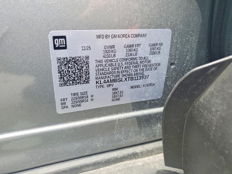 Продаж на аукціоні авто 2026 Buick Encore Gx, vin: KL4AMBSLXTB113937, номер лоту: 59682336