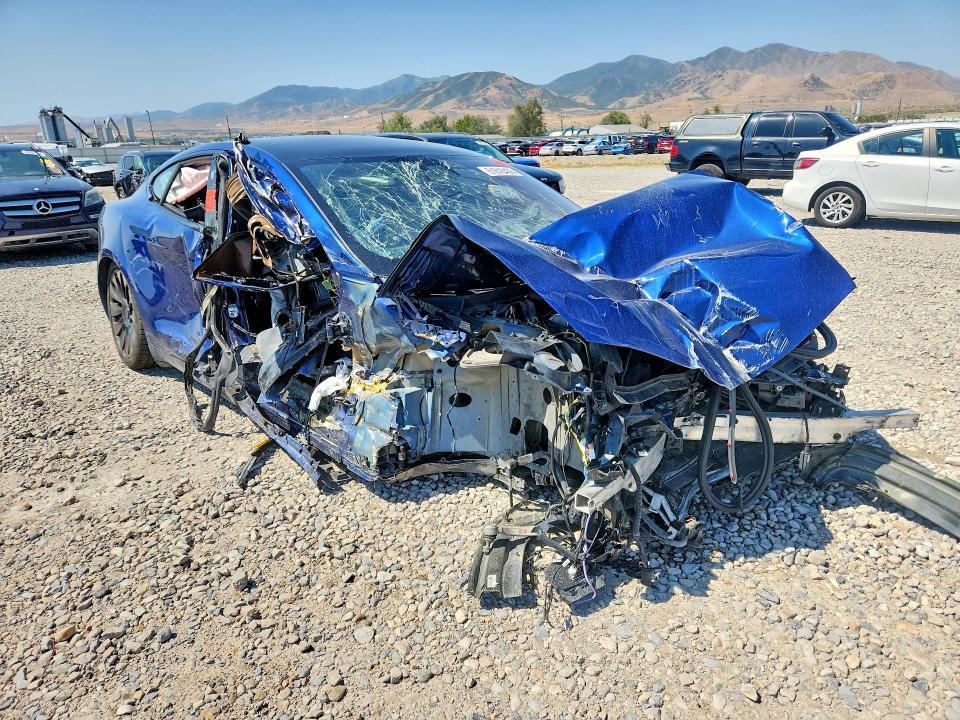 2022 Tesla Model S მანქანა იყიდება აუქციონზე, vin: 5YJSA1E66NF463567, აუქციონის ნომერი: 61818436
