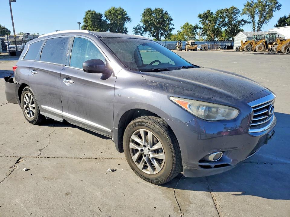61092206 :رقم المزاد ، 5N1AL0MN5EC541743 vin ، 2014 Infiniti Qx60 مزاد بيع