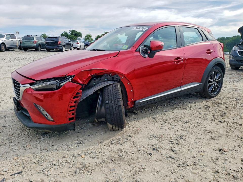 61444326 :رقم المزاد ، JM1DKFD77J0331164 vin ، 2018 Mazda Cx-3 مزاد بيع
