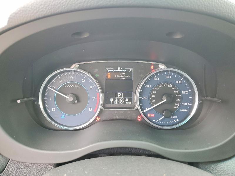 2017 Subaru Crosstrek მანქანა იყიდება აუქციონზე, vin: JF2GPAKC1H8212282, აუქციონის ნომერი: 58958226