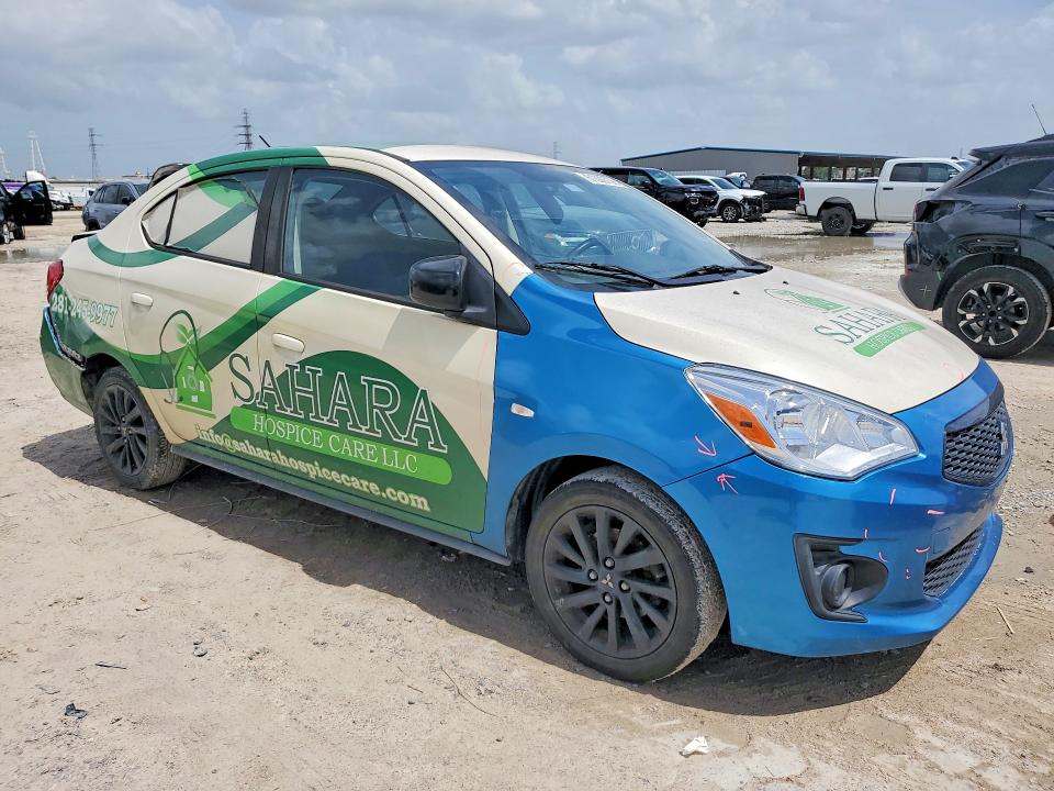 61329736 :رقم المزاد ، ML32F4FJ1LHF09685 vin ، 2020 Mitsubishi Mirage مزاد بيع