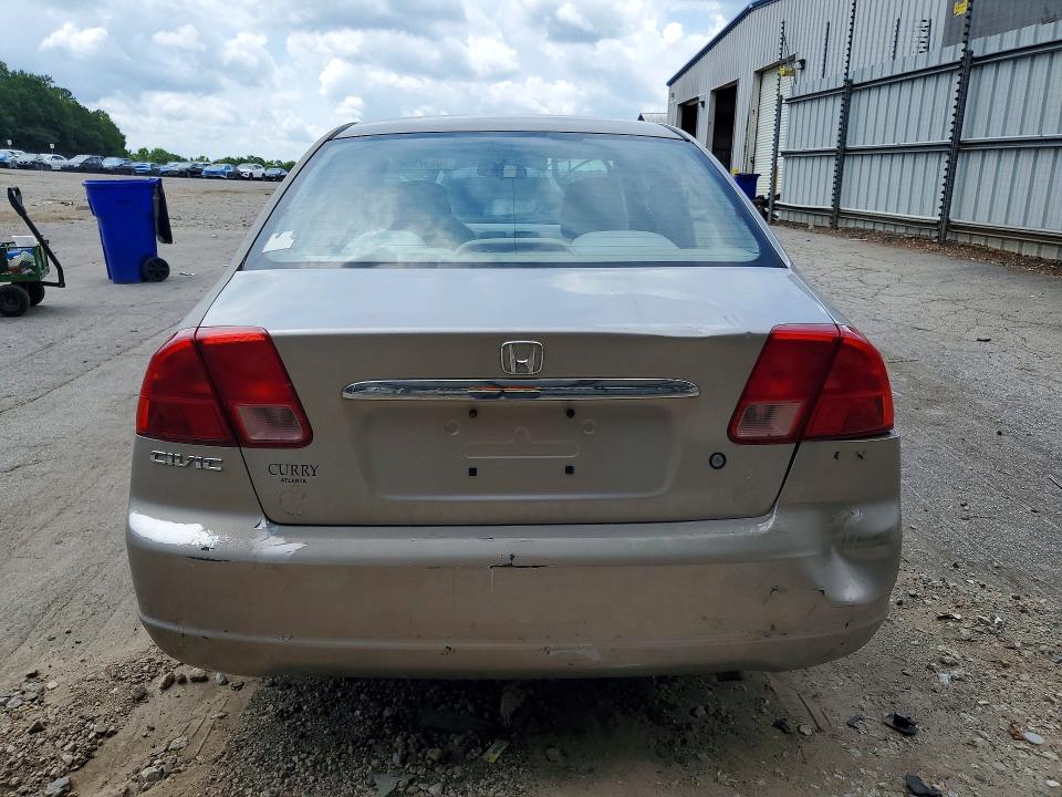 Aukcja sprzedaży 2001 Honda Civic, vin: 1HGES26711L014006, numer aukcji: 60612556