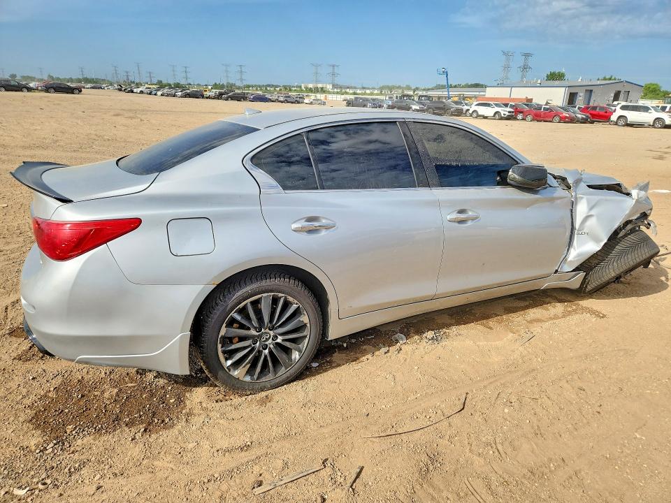 Продажа на аукционе авто 2017 Infiniti Q50, vin: JN1EV7AR0HM833396, номер лота: 61117766