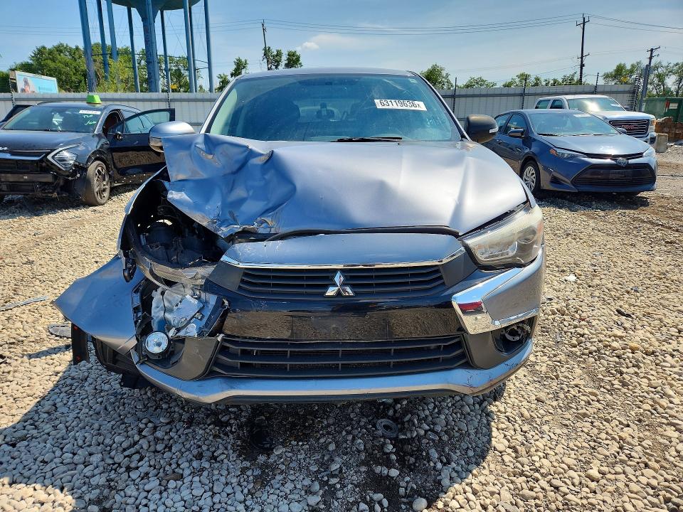 2017 Mitsubishi Outlander Sport მანქანა იყიდება აუქციონზე, vin: JA4AR3AW8HZ019637, აუქციონის ნომერი: 63119636