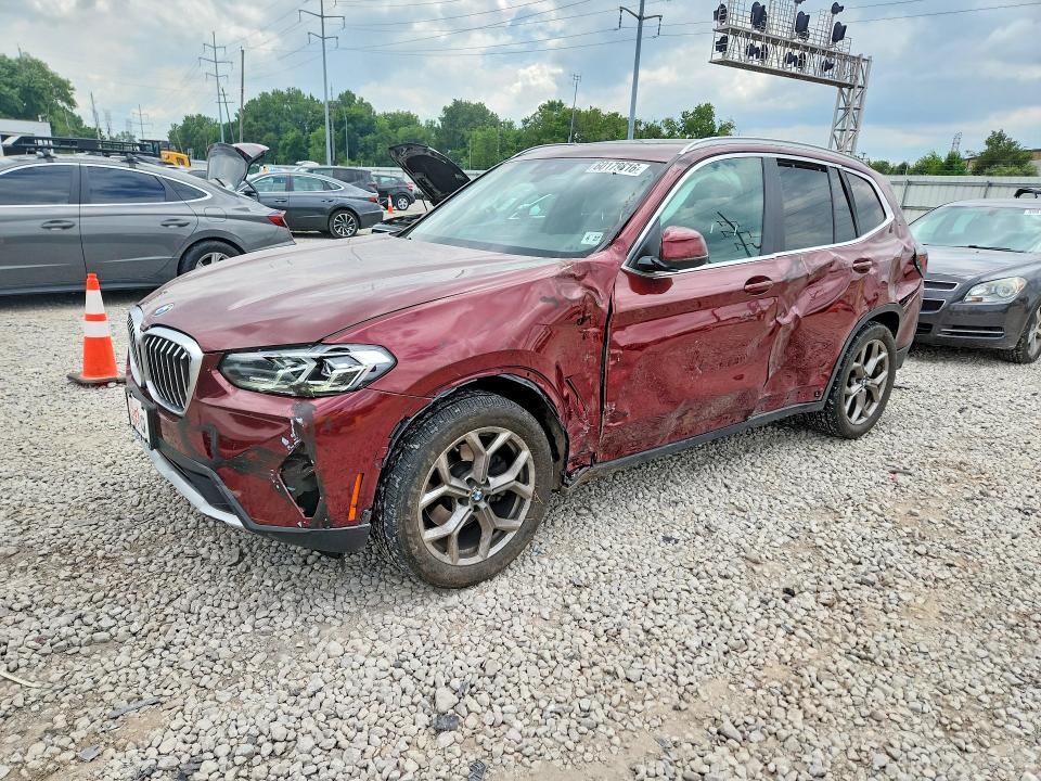 Продаж на аукціоні авто 2022 Bmw X3, vin: 5UX53DP08N9M75472, номер лоту: 60179816