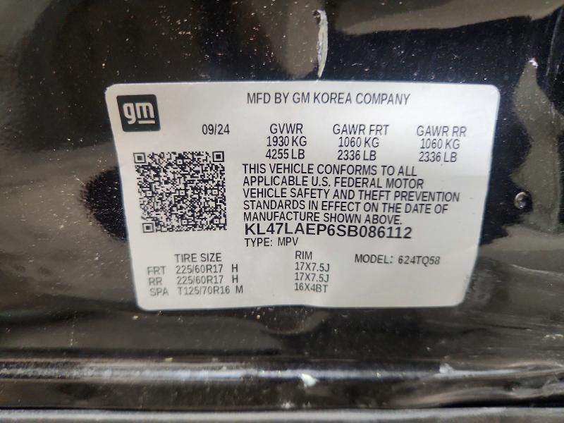 Продаж на аукціоні авто 2025 Buick Envista, vin: KL47LAEP6SB086112, номер лоту: 59320496