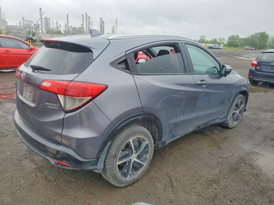 60135906 :رقم المزاد ، 3CZRU6H25LM107285 vin ، 2020 Honda Hr-v مزاد بيع