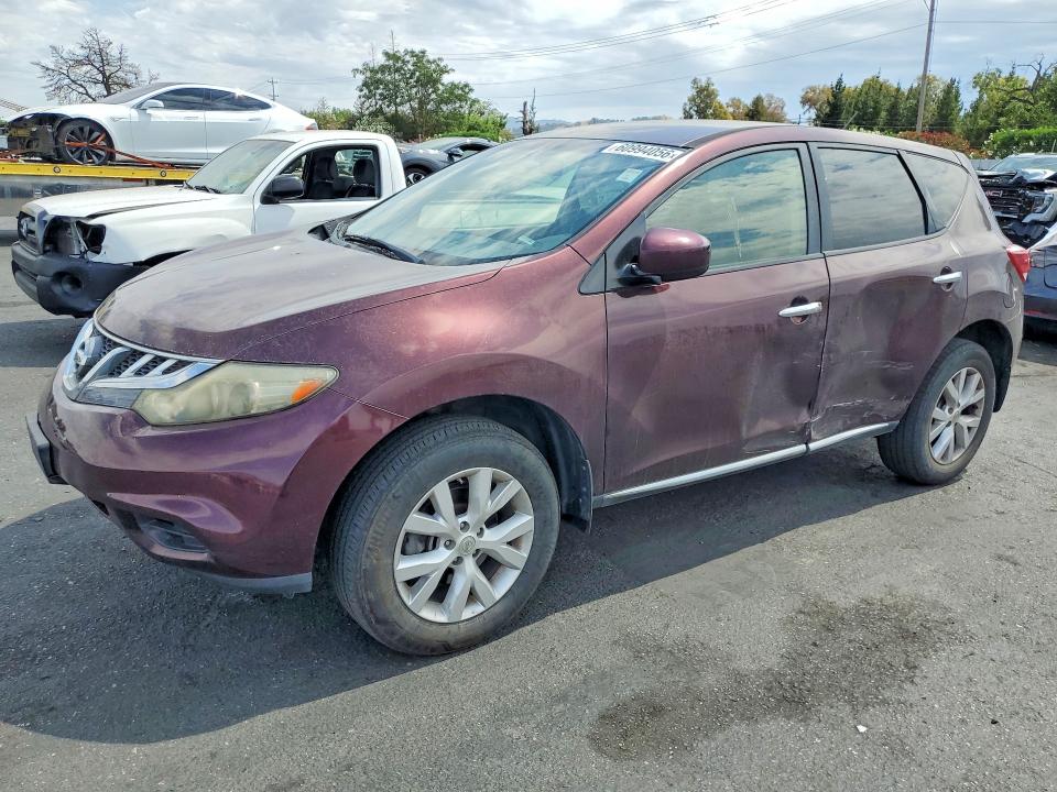60994056 :رقم المزاد ، JN8AZ1MU5EW408967 vin ، 2014 Nissan Murano مزاد بيع
