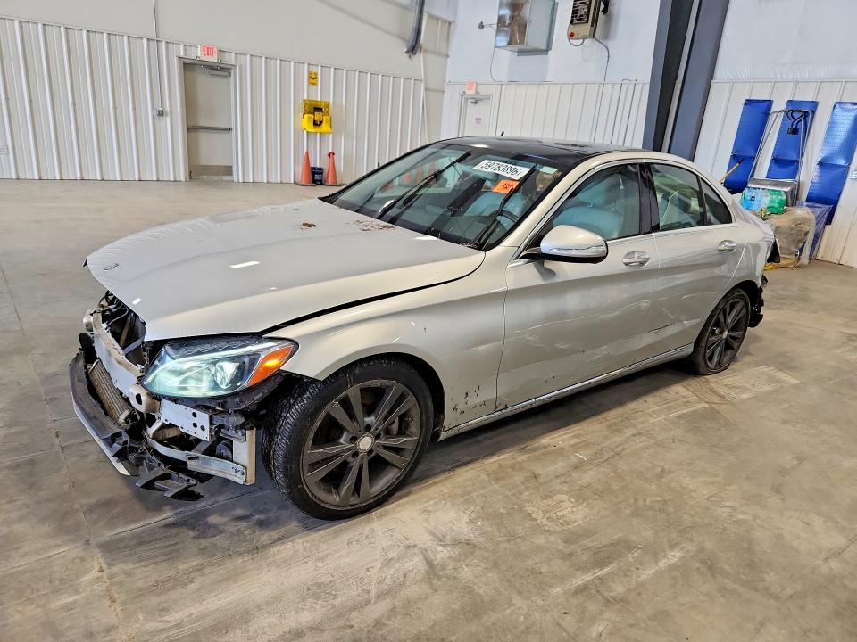 Auction sale of the 2015 Mercedes-benz C, vin: 55SWF4JB9FU056981, lot number: 59783896