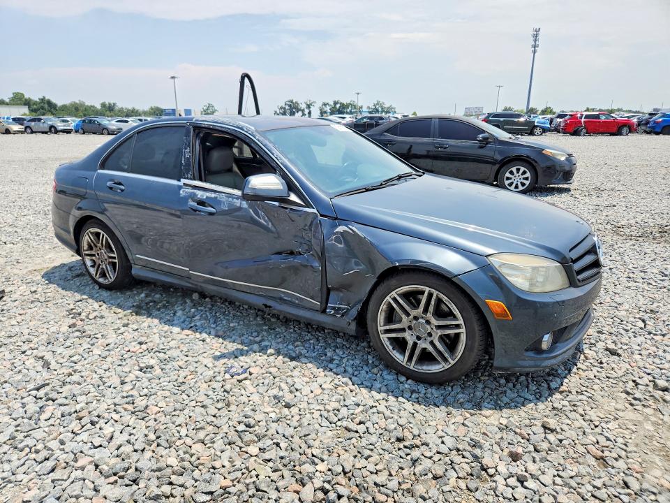 2008 Mercedes-benz C მანქანა იყიდება აუქციონზე, vin: WDDGF56X68F108989, აუქციონის ნომერი: 62412786