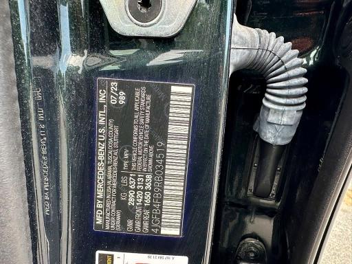 2024 Mercedes-benz Gle მანქანა იყიდება აუქციონზე, vin: 4JGFB4FB9RB034519, აუქციონის ნომერი: 60380356