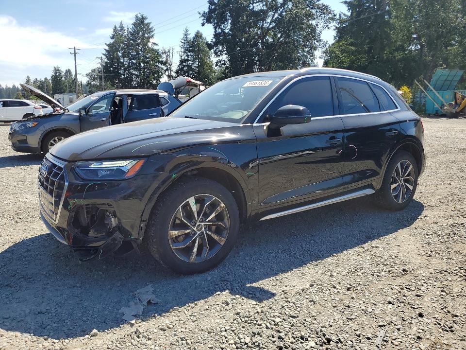 2021 Audi Q5 მანქანა იყიდება აუქციონზე, vin: WA1BAAFY9M2087362, აუქციონის ნომერი: 59381836