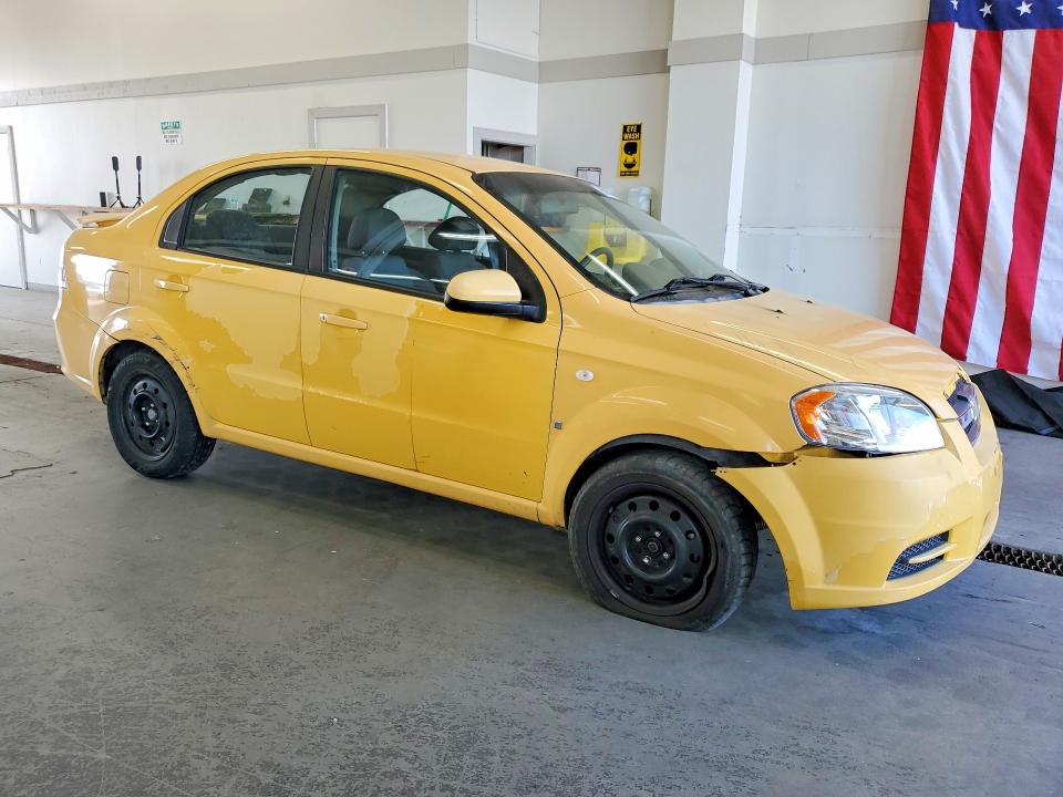 2008 Chevrolet Aveo 4d Ls მანქანა იყიდება აუქციონზე, vin: KL1TD56658B043072, აუქციონის ნომერი: 60130696