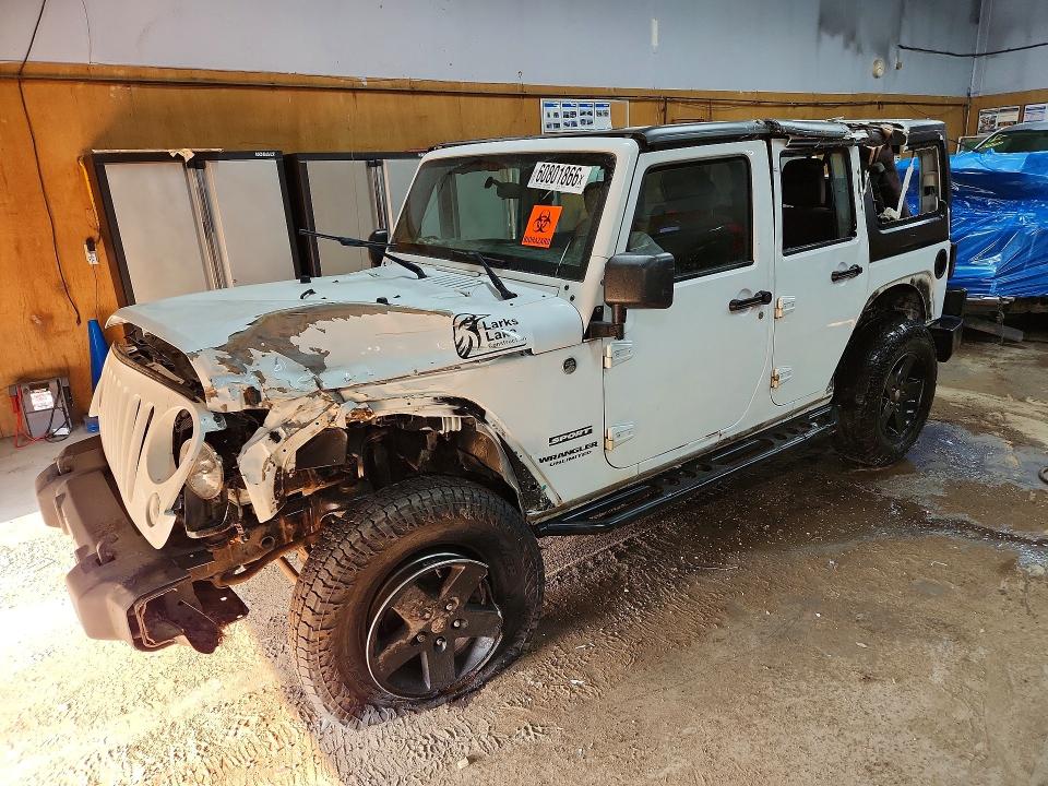 2015 Jeep Wrangler Unlimited მანქანა იყიდება აუქციონზე, vin: 1C4BJWDGXFL609071, აუქციონის ნომერი: 60801866