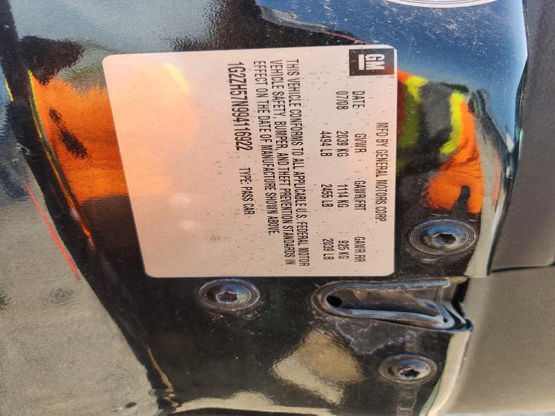 Aukcja sprzedaży 2009 Pontiac G6, vin: 1G2ZH57N994116922, numer aukcji: 59292926