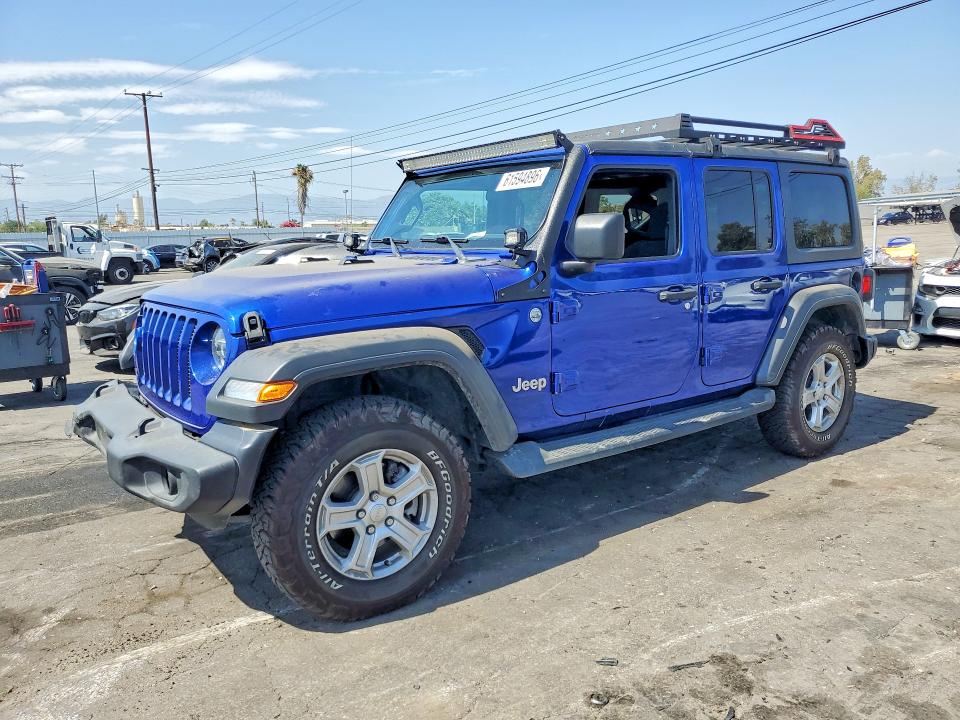 Продажа на аукционе авто 2020 Jeep Wrangler Unlimited, vin: 1C4HJXDN6LW223319, номер лота: 61594896