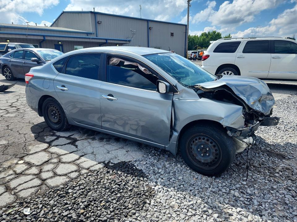 2013 Nissan Sentra მანქანა იყიდება აუქციონზე, vin: 3N1AB7AP0DL687592, აუქციონის ნომერი: 60664986