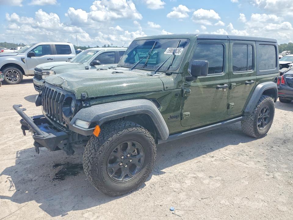 Aukcja sprzedaży 2020 Jeep Wrangler Unlimited, vin: 1C4HJXDG2LW290744, numer aukcji: 59863136