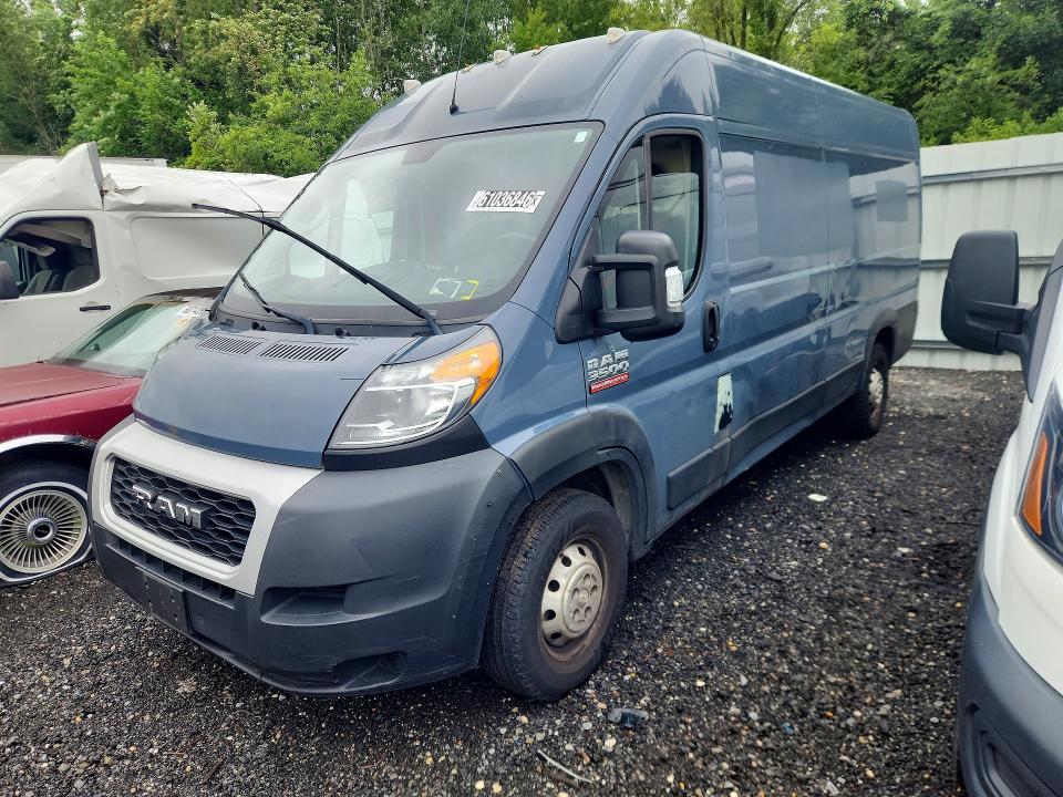 Продаж на аукціоні авто 2020 Ram Promaster 3500, vin: 3C6URVJGXLE144187, номер лоту: 61036846