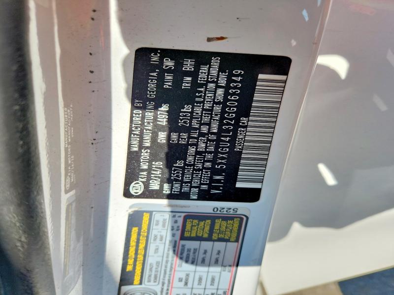 Продаж на аукціоні авто 2016 Kia Optima, vin: 5XXGU4L32GG063349, номер лоту: 62358726