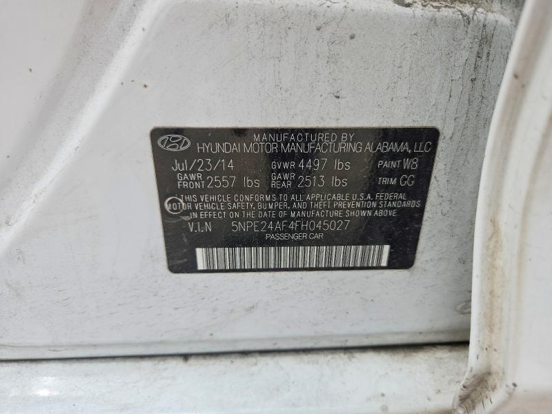 Продаж на аукціоні авто 2015 Hyundai Sonata, vin: 5NPE24AF4FH045027, номер лоту: 60675416
