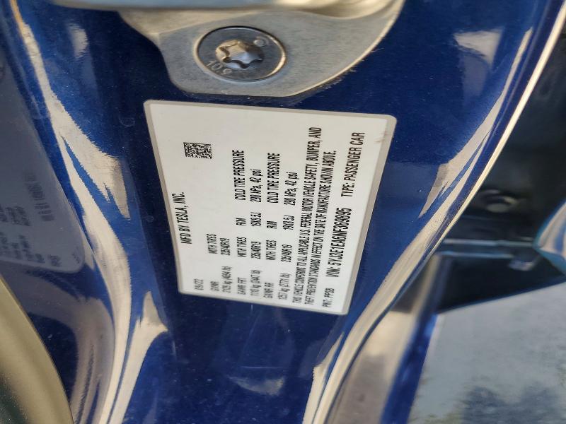 Auction sale of the 2022 Tesla Model 3, vin: 5YJ3E1EA6NF369895, lot number: 63508856