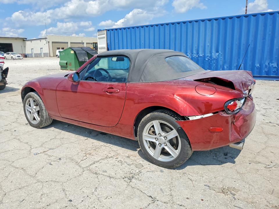 2008 Mazda Mx-5 Miata მანქანა იყიდება აუქციონზე, vin: JM1NC25F180153925, აუქციონის ნომერი: 63160386