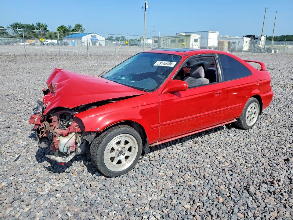 59140456 :رقم المزاد ، 1HGEJ8145WL098468 vin ، 1998 Honda Civic مزاد بيع
