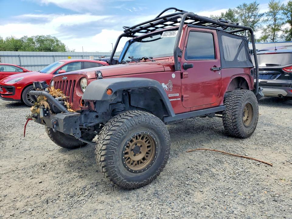 Auction sale of the 2010 Jeep Wrangler, vin: 1J4GA2D10AL103830, lot number: 60373606